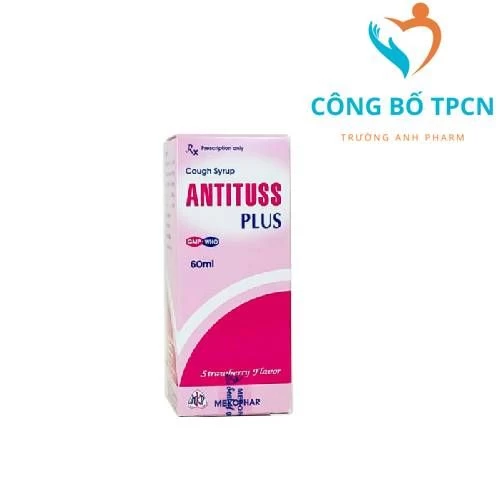 Sirô ho Antituss Plus Mekophar - Thuốc điều trị ho do cảm